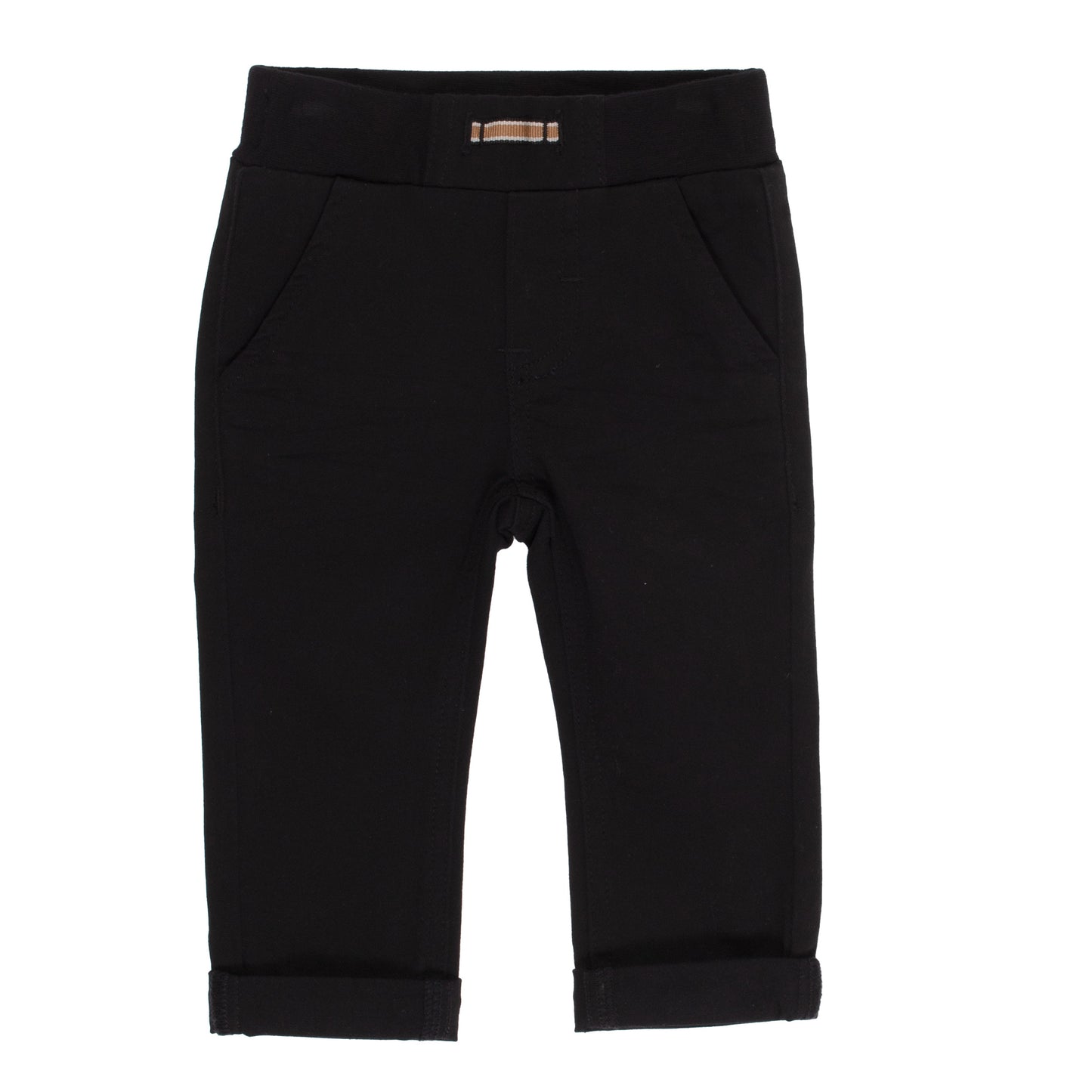 Pantalon noir pour bébé Mange, bois, danse F2475-04