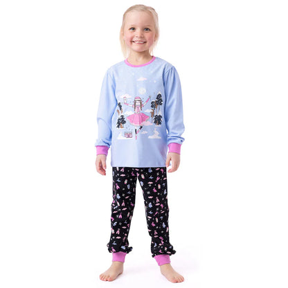 Boutique Petites Fleurs - Pyjama Enfant Ballerine Lilas F24P54 - Nano