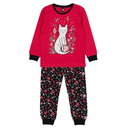 Pyjama des fêtes Chats F24P56