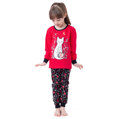 Pyjama des fêtes Chats F24P56