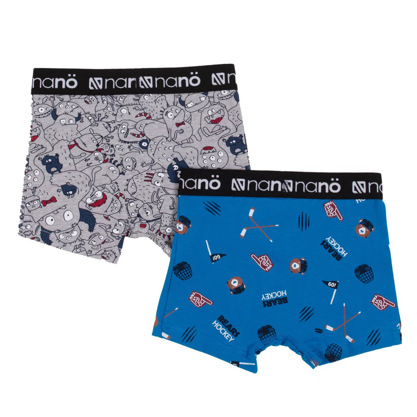 Boutique Petites Fleurs - Boxers, paquet de 2 Garçons f24sv01 - Nano