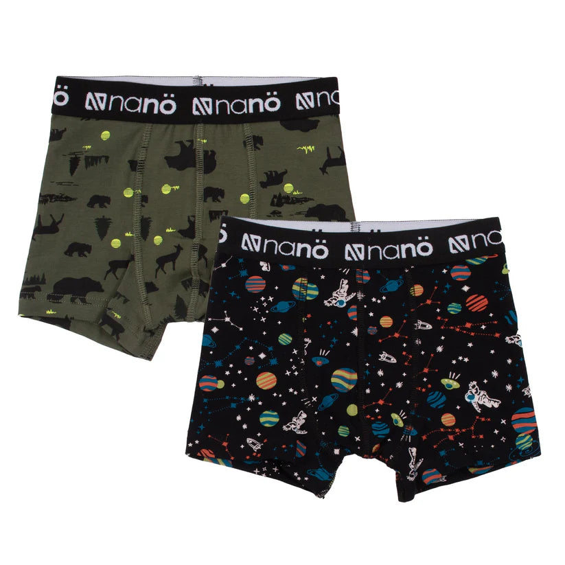 Boutique Petites Fleurs - Boxers, paquet de 2 Garçons f24sv03 - Nano