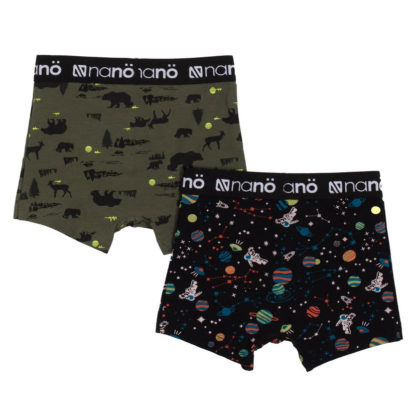 Boutique Petites Fleurs - Boxers, paquet de 2 Garçons f24sv03 - Nano