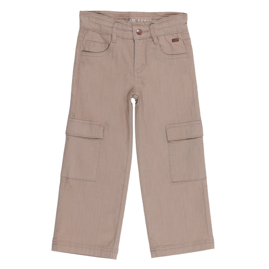 Pantalon beige FLEURS D'ANTAN F2504-05