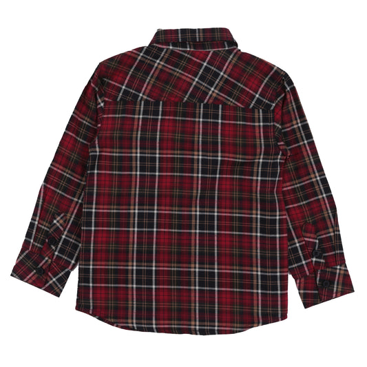 Chemise à carreaux Mignon et chic F2525-05