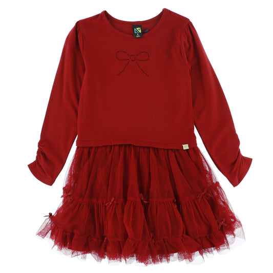 Robe rouge Boucle d'or F2530-03