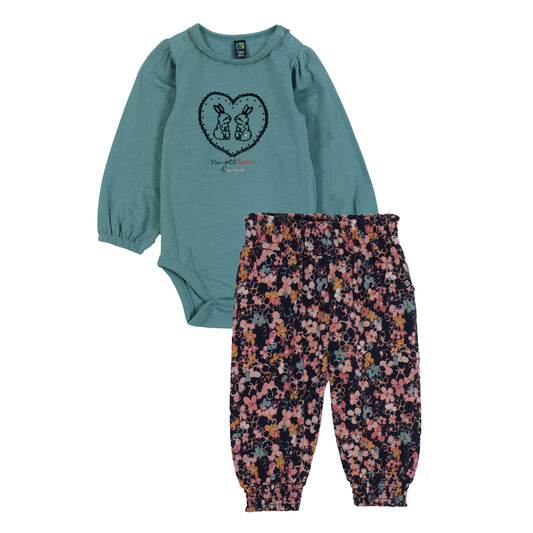 Ensemble 2 pièces pour bébé F2552-01