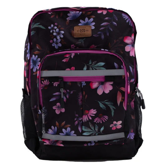 sac à dos Fleuris noir  F25PB102