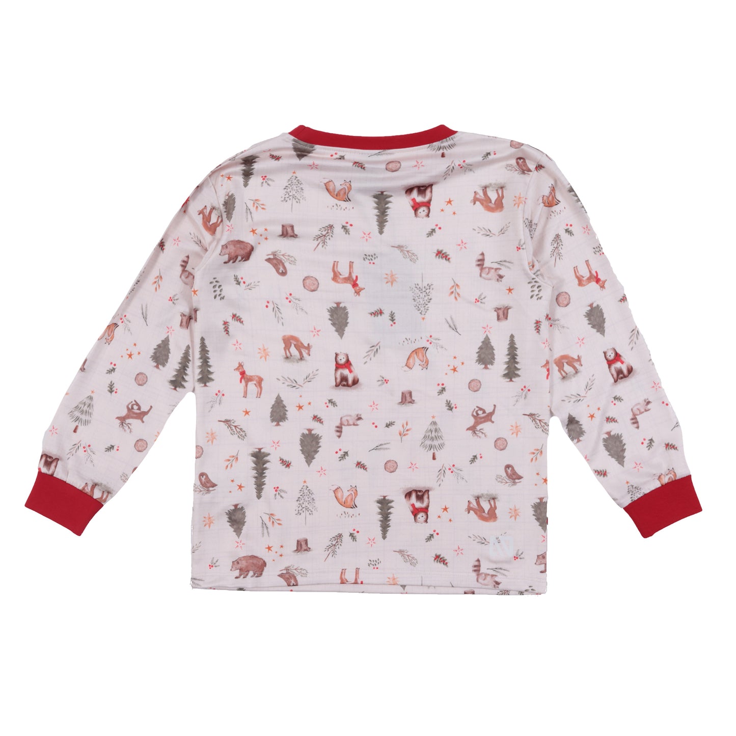 Boutique Petites Fleurs / Pyjama Noel dans la forêt F25p09 / Nano collection