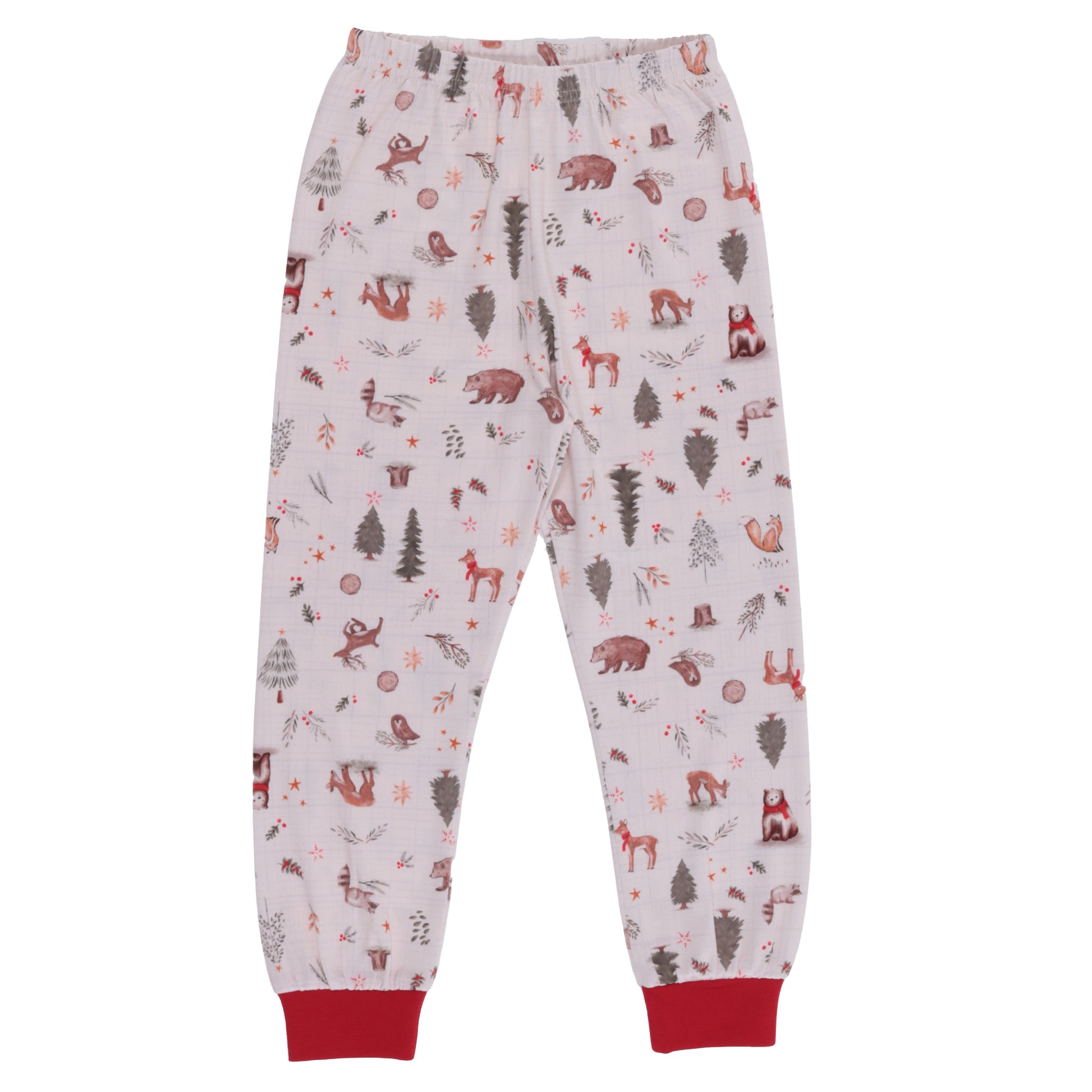 Boutique Petites Fleurs / Pyjama Noel dans la forêt F25p09 / Nano collection