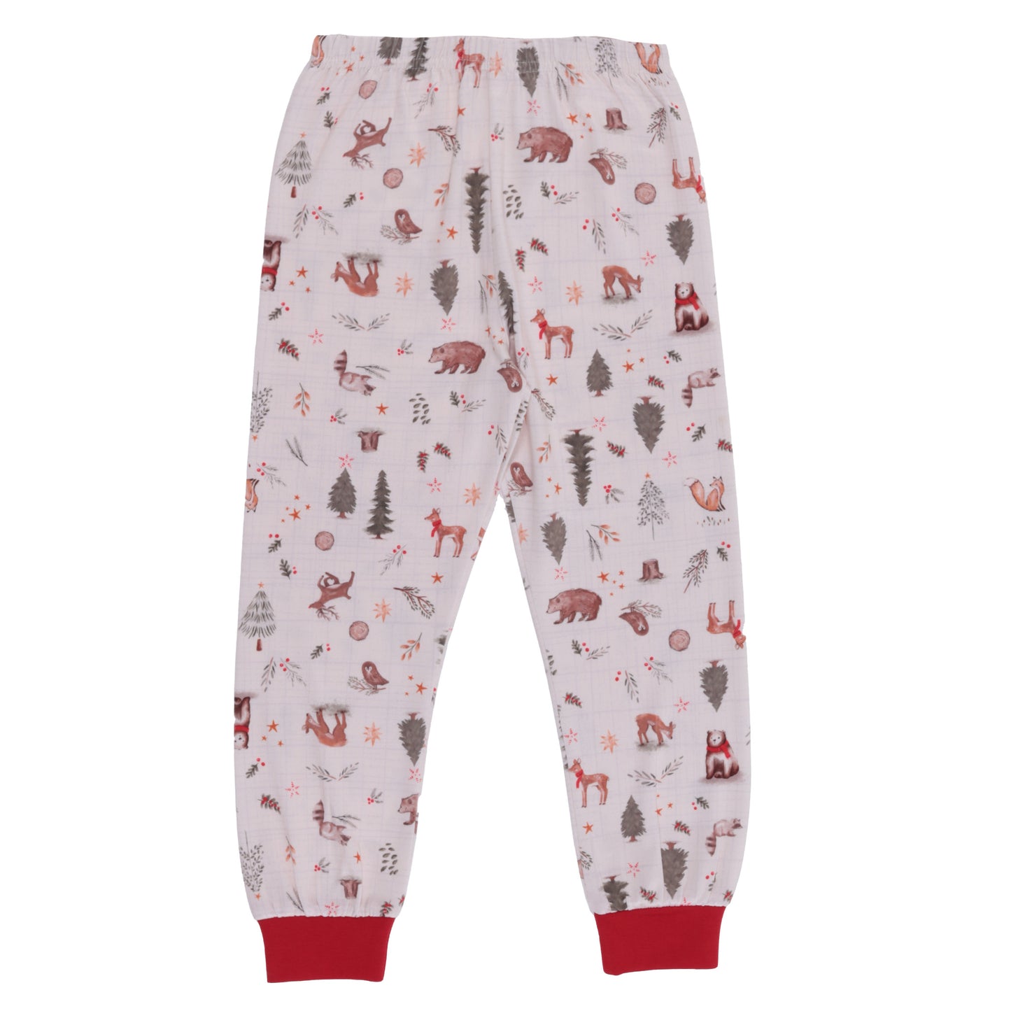Boutique Petites Fleurs / Pyjama Noel dans la forêt F25p09 / Nano collection