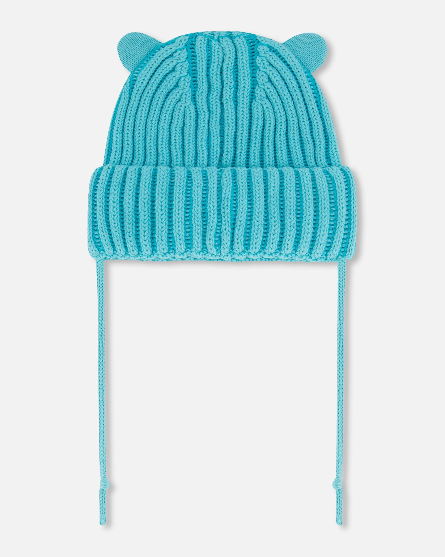 Boutique Petites Fleurs - Tuque en tricot pour bébé Turquoise F30WT23 - Deux par Deux