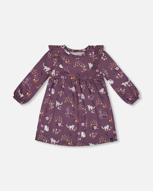 Boutique Petites Fleurs - Robe pour bébé Minoi de minets G20F90 - Deux par Deux