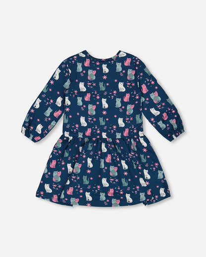 Boutique Petites Fleurs - Robe chats les essentiels G20Z90 - Deux par Deux