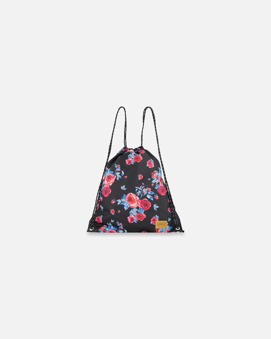 Boutique Petites Fleurs - Sac À Cordon Imprimé De Roses G20ZSC_011 - Deux par Deux