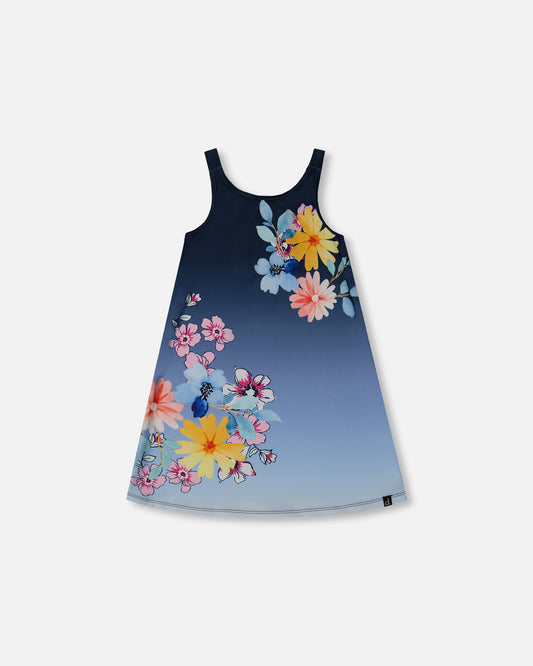 Robe de plage imprimée avec fleurs G30NG29 (à venir)