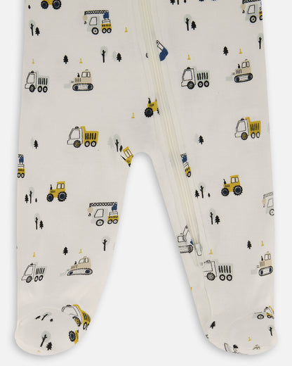 Pyjama camions multicolores pour bébé G30PA40 (à venir)