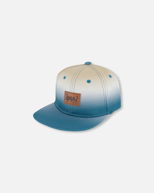 Casquette imprimée gris bleuté et beige G30VBC (à venir)