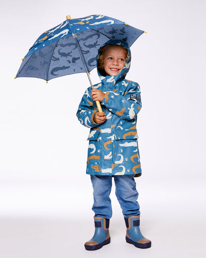 Manteau de pluie change de couleurs Crocodiles G30W49