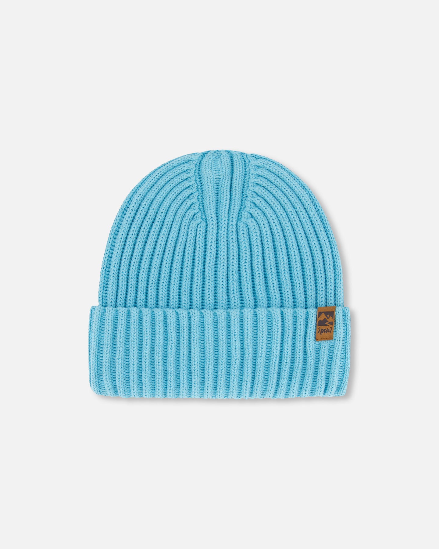 Tuque en tricot mi-saison Bleue G30Wt24