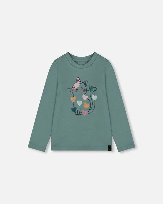 T-shirt Chat H20E70