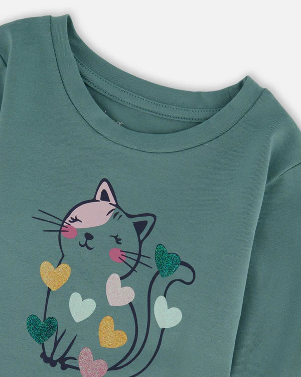 T-shirt Chat H20E70