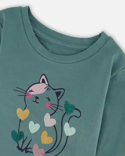 T-shirt Chat H20E70