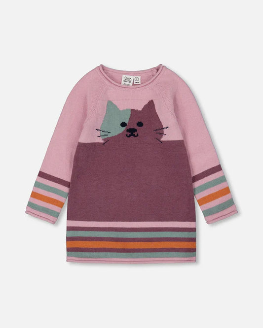 Robe en tricot Chat pour bébé et enfant H20ET85 (à venir)