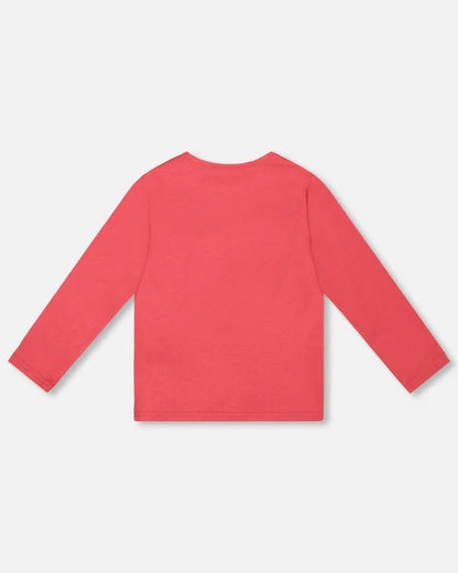 T-shirt rouge tartes aux pommes H20I70