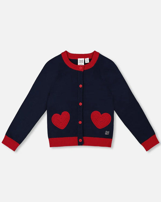 Veste en tricot tartes aux pommes H20IT85