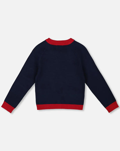 Veste en tricot tartes aux pommes H20IT85
