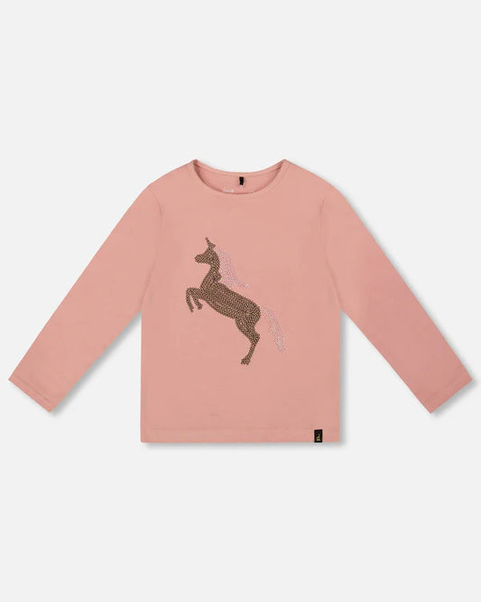 T-shirt Un amour de licorne H20K71