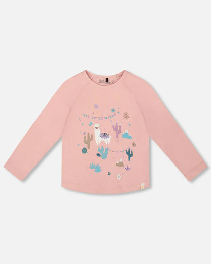 T-shirt Lamas en folie H20M70