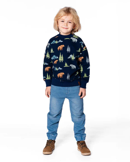 Sweatshirt en molleton Ours H20U37