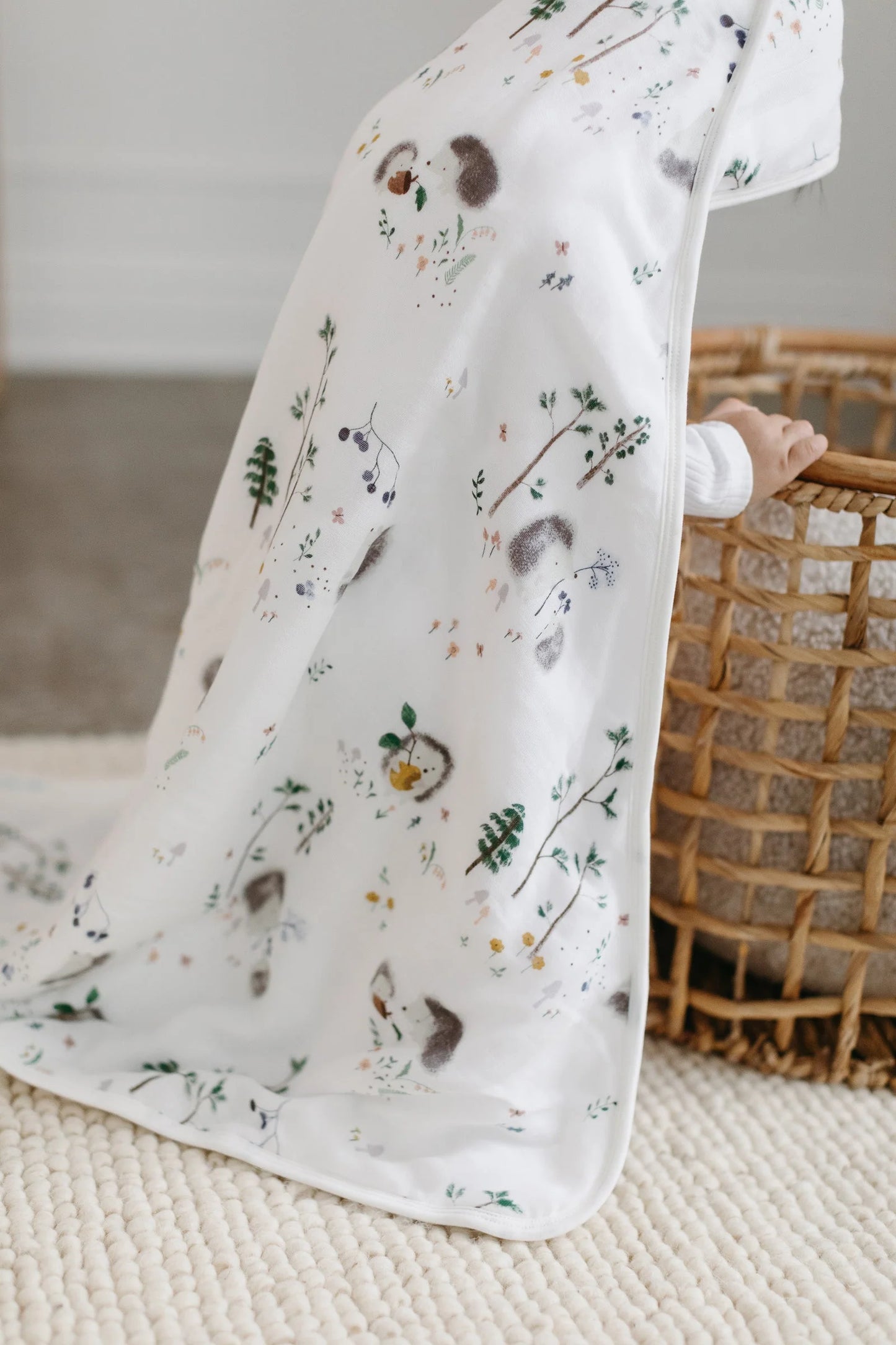 Ensemble Serviette à Capuchon - Hérissons - loulou lollipop