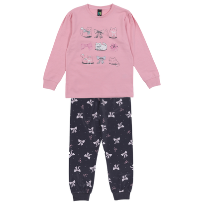 Pyjama Chats et boucles F25p58