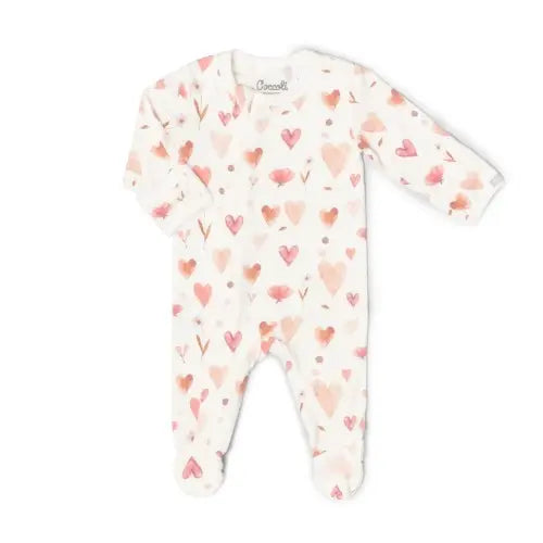 Pyjama Coccoli pour bébé Coeurs PZM5702