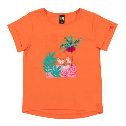 Boutique Petites Fleurs/T-shirt Clémentine Jungle asiatique S2402-05/ Nano collection
