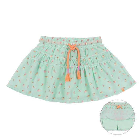 Boutique Petites Fleurs/Jupe-Short Instants de vacances S2408-07/ Nano collection