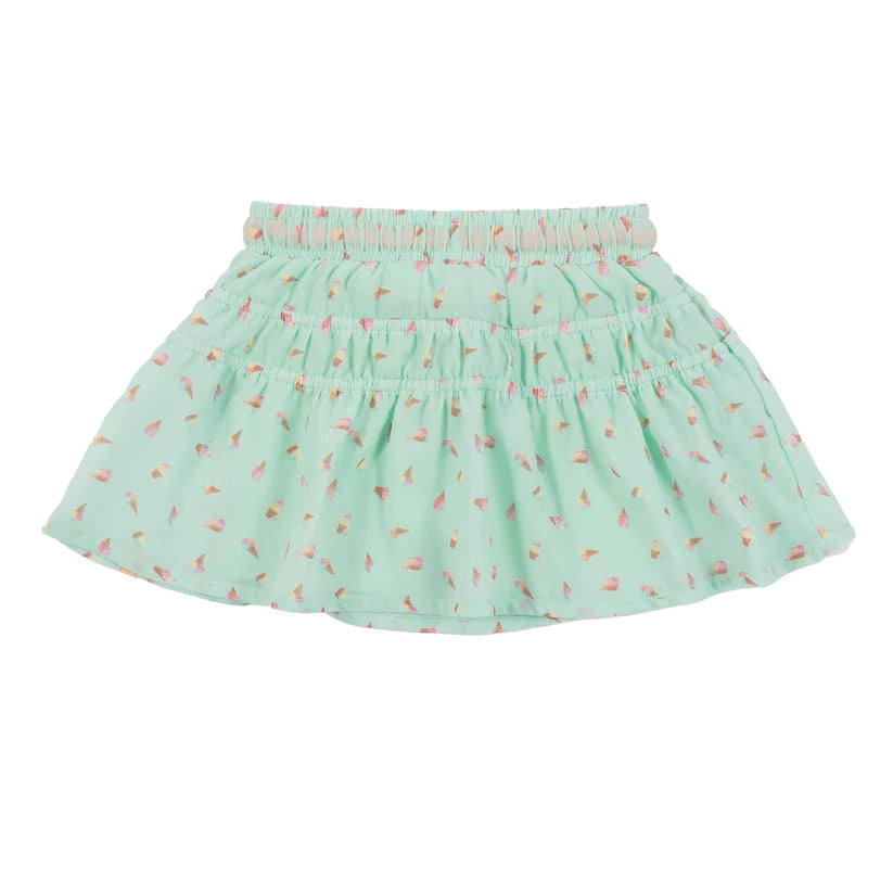 Boutique Petites Fleurs/Jupe-Short Instants de vacances S2408-07/ Nano collection