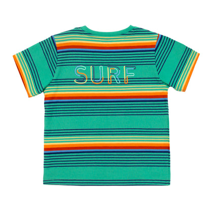 Boutique Petites Fleurs/ T-shirt menthe pour bébé Le grand océan S2451-06/ Nano collection