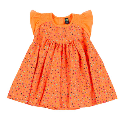 Boutique Petites Fleurs/ Robe pour bébé Petite pomme d'amour S2454-01/ Nano collection