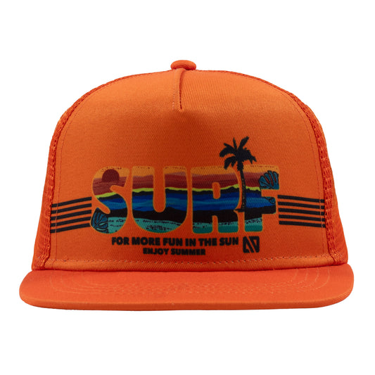 Boutique Petites Fleurs/ Casquette orangé Surf S24CAS05/ Nano collection