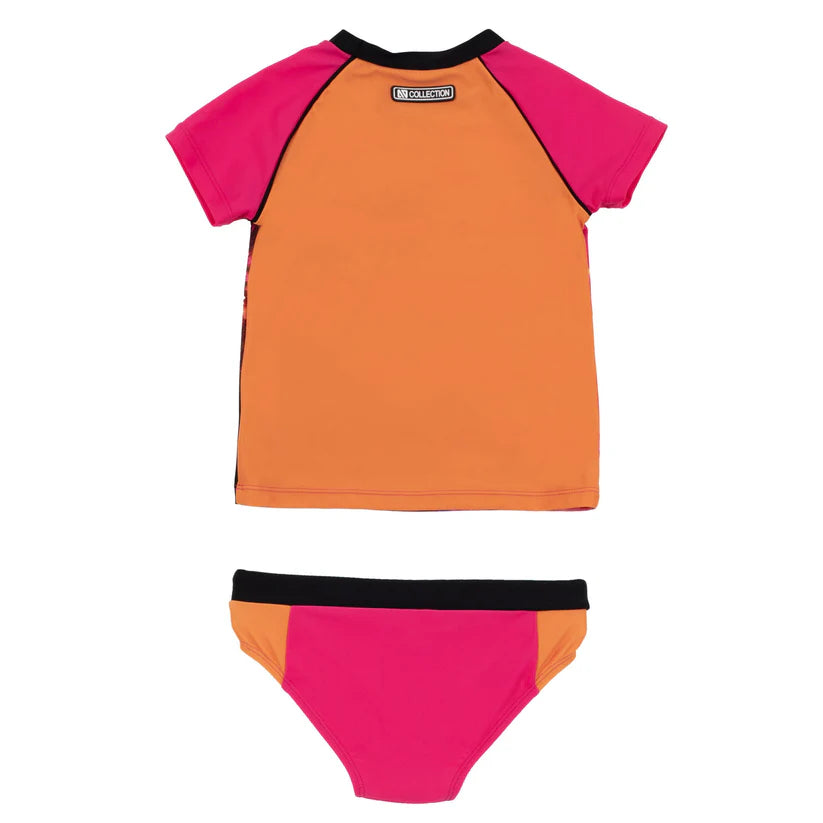 Boutique Petites Fleurs/ Maillot uv 2 pièces couché de soleil S24S36-02/ Nano collection