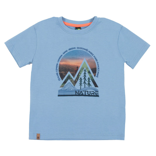 T-shirt Bleu Destination plein air S2503-02 (à venir)