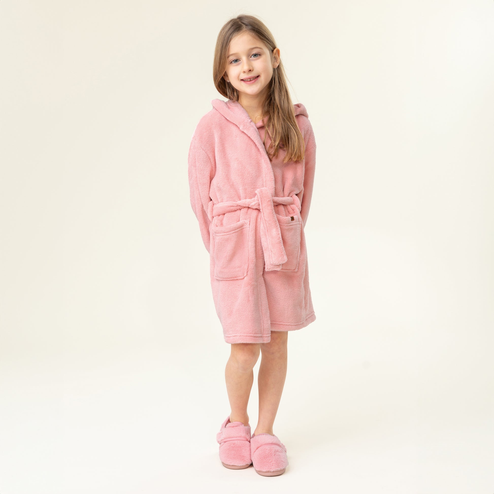 Boutique Petites Fleurs - Robe de Chambre/ peignoir Rose -Nano