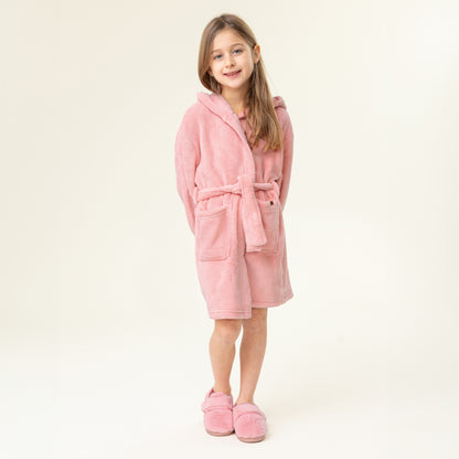 Boutique Petites Fleurs - Robe de Chambre/ peignoir Rose -Nano