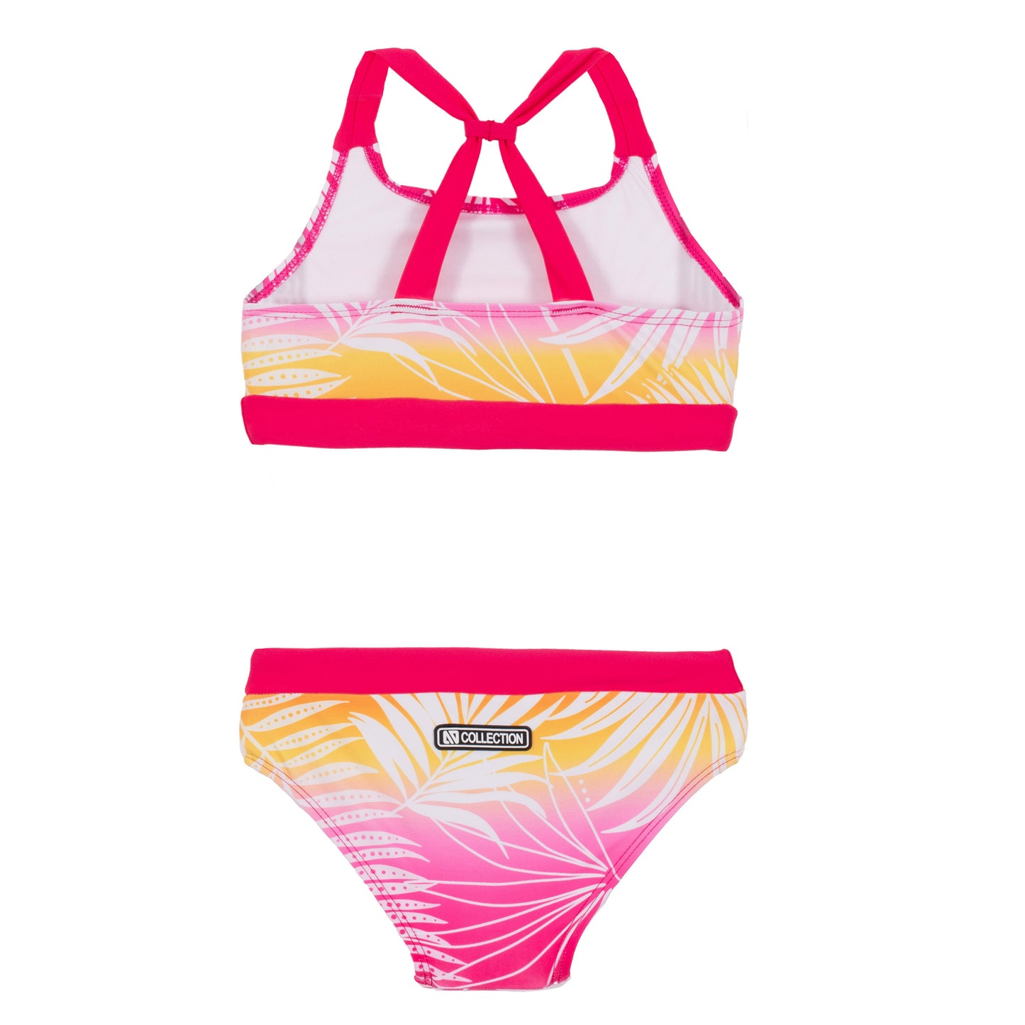 Boutique Petites Fleurs/ Maillot UV deux-pièces pour fillette fushia S25S12-01/ Nano collection