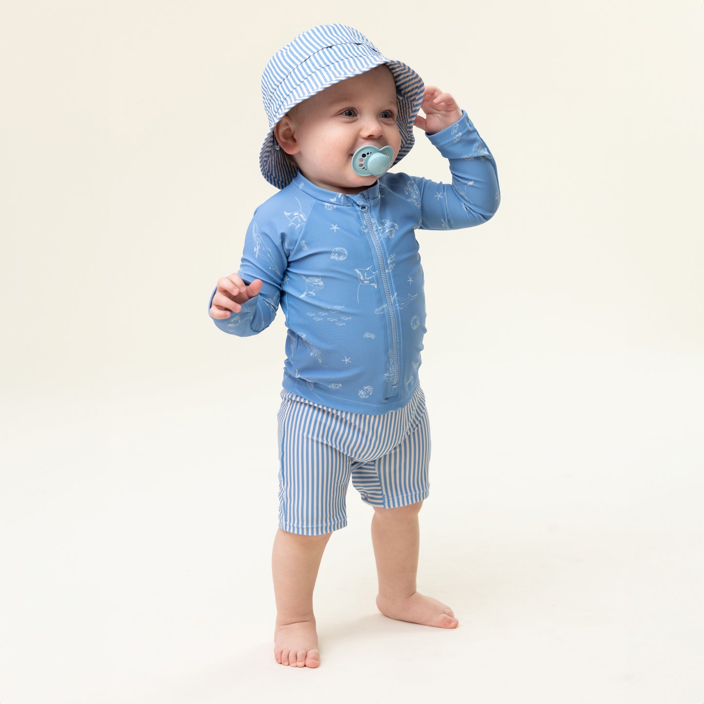 Combinaison maillot pour bébé Bleu pâle S25S311