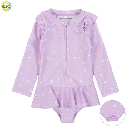 Combinaison maillot pour bébé Lilas S25S332